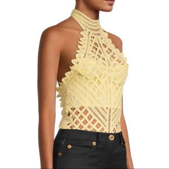 FREE PEOPLE Be My Battenburg Bodysuit XS - Picture 4 of 9